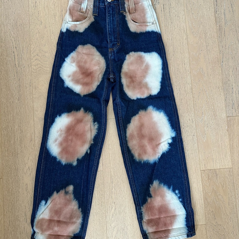 Eckhaus Latta Indigo Baggy Jeans